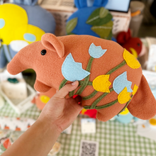Load image into Gallery viewer, Weighted Tulip Anteater Plush
